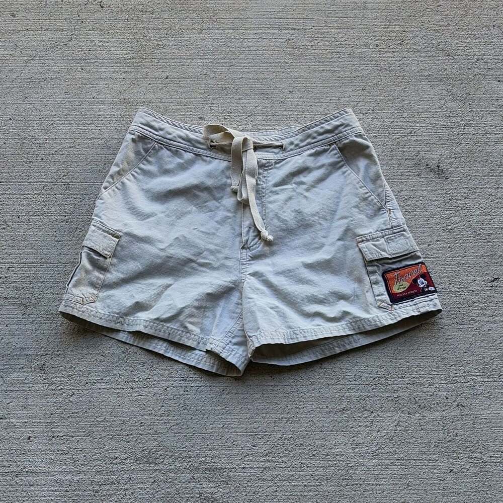 Vintage Disney Mickey Mouse Cargo Shorts